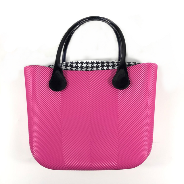 New Style Custom Fashion EVA Beach Bag Stripe Handbags 