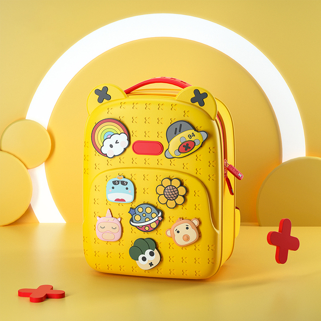 Fashion Cartoon Kids School Backpack with Decoration 